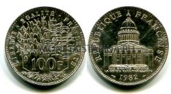 Монета серебряная 100 франков 1982 года Франция