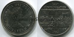 Монета 1 доллар 1982 года Канада