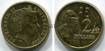 Монета 2 доллара 2006 года. Австралия