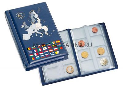 Альбом карманный "NUMIS POCKET EURO", с листами