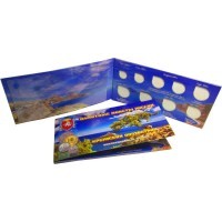 Буклет для 9 монет и 100-рублевой банкноты из серии 70-летие Победы "Освобождение Крыма"