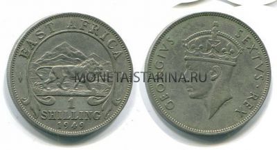 Восточная Африка 1 шиллинг 1949 год