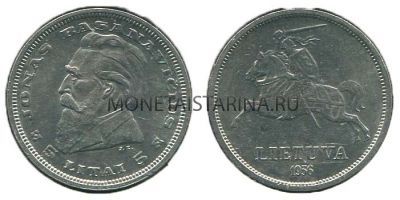 Монета 5 лит 1936 год Литва.