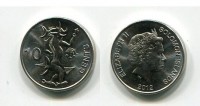 Монета 10 центов 2012 года Соломоновы острова Океания