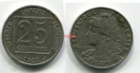 Монета 25 сантимов 1903 года Республика Франция  