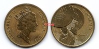 Монета 5 долларов 2000 года Олимпиада Сидней 2000 Штанга