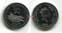 Монета 50 центов 2009 года Остров Ниуэ
