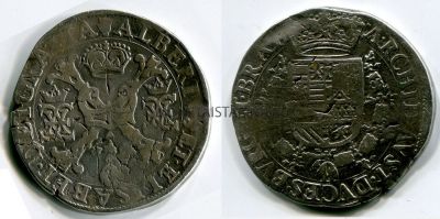 Монета патагон  1612-1621 год Испанские Нидерланды