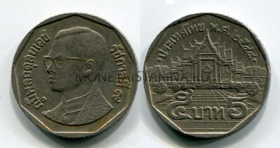 Монета 5 бат 1988 год Тайланд