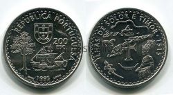 Монета 200 эскудо 1995 года Португалия
