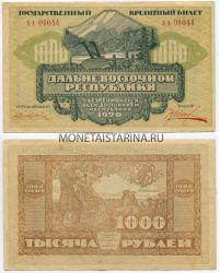 Банкнота (бона) 1000  рублей 1920 год