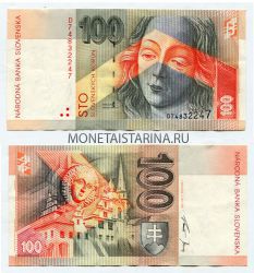 Банкнота 100 крон 1996 года Словакия