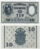 Банкнота 10 крон 1950 год Швеция