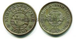Монета 10 эскудо 1952 год. Мозамбик.