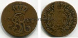 Монета 1 грош 1794 года. Польша