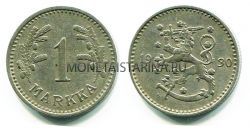 Монета 1 марка 1930 год Финляндия