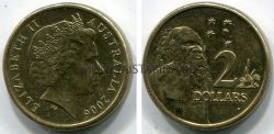 Монета 2 доллара 2006 года. Австралия