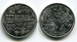 Монета 200 эскудо 1995 года Португалия