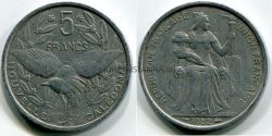 Монета 5 франков 1952 года. Франция (колонии)
