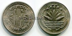 Монета 1 така 2001 год Бангладеш.