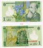 Банкнота 1 лей 2005 года, Румыния