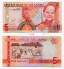 Банкнота 5 даласи 2006 года, Гамбия