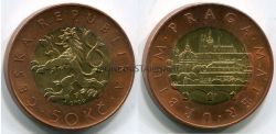 Монета 50 крон 2010 года. Чехия