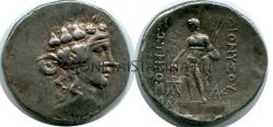 Монета серебряная тетрадрахма Маронея 145 г. до н.э.