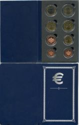 Набор монет евро 2002-2005 гг. Монако