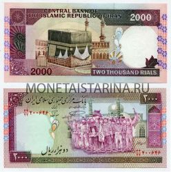 Банкнота 2000 риалов 1983-1992 гг. Иран