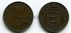 Монета 1/12 шиллинга 1926 года Джерси
