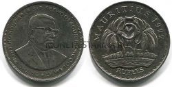 Монета 5 рупий 1992 год Маврикий