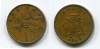 Монета 1 цент 1969 года Ямайка Островное Государство