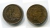 Монета 1 цент 1989 года Австралия