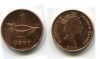 Монета 1 цент 2005 года Соломоновы острова Океания