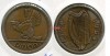 Монета 1 пенни 1964 года Ирландия