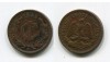 Монета 1 сентаво 1942 года Мексиканские Соединенные Штаты
