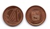 Монета 1 сентимо 2007 года Боливарианская Республика Венесуэла