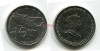 Монета 10 центов 2010 года Острова Кука
