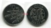 Монета 10 крон 2008 года Островное государство Исландия