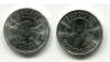 Монета 10 сенити  2015 года Королевство Тонга