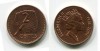 Монета 2 цента 2001 года Республика Фиджи