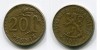 Монета 20 пенни 1971 года Республика Финляндия