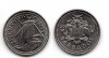 Монета 25 центов 2000 года Барбадос