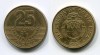 Монета 25 колонов 2007 года Республика Коста Рика