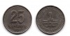 Монета 25 сентаво 1994 года Аргентина