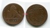 Монета 5 центов 1842 года. Королевство Бельгия