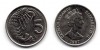 Монета 5 центов 1987 года Великобритания Заморские Территории