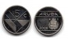 Монета 5 центов 2008 года Остров Аруба Королевство Нидерландов