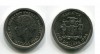 Монета 5 долларов 1994 года Ямайка Островное Государство